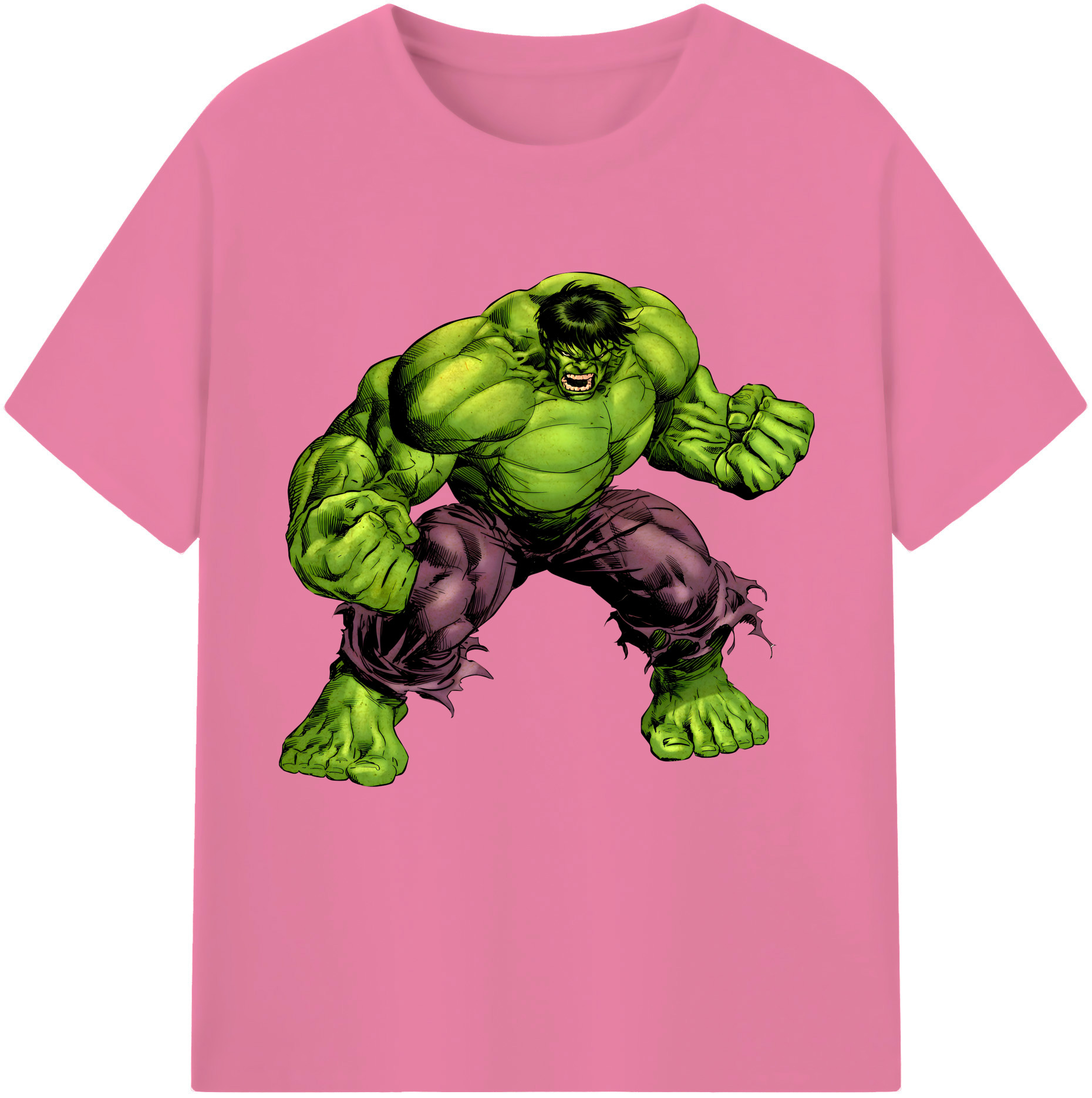 （画像用） アベンジャーズ The Avengers 綿100％半袖Tシャツ（フロントプリント）